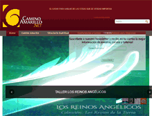 Tablet Screenshot of caminoamarillo.net